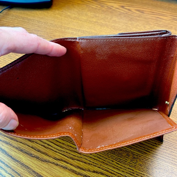 Louis Vuitton Wallet M61654 Portefeuille Elise Brown Monogram (AUTHENTIC) - Picture 10 of 15